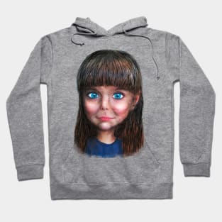 Niña de ojos bonitos Hoodie